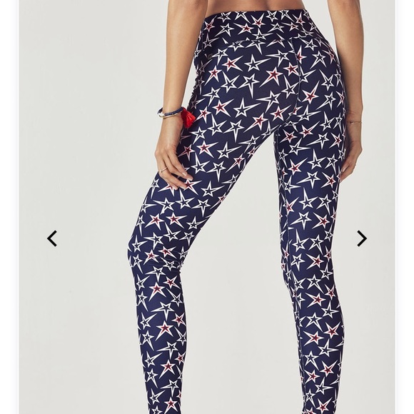 Fabletics Star Leggings Navy Xxs 